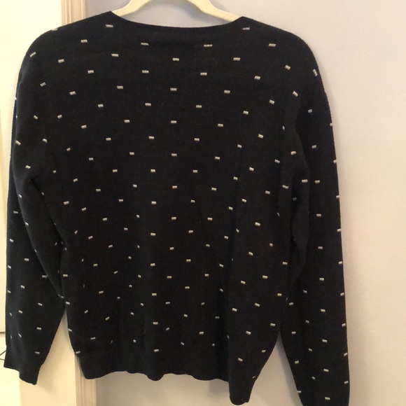 Tavik Modern Beach Culture Black sweater.embroidered detail. Med,fits like Large - Picture 4 of 8